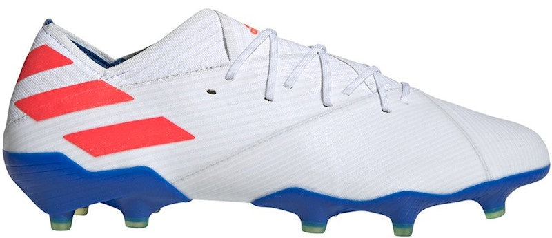 adidas Nemeziz Messi 19.1 FG White Solar Red Football Blue