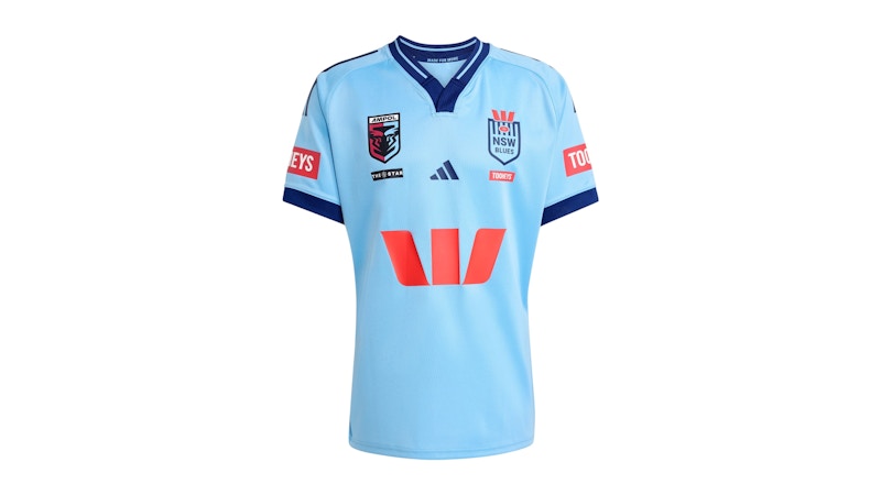 adidas New South Wales Home Jersey Team Light Blue
