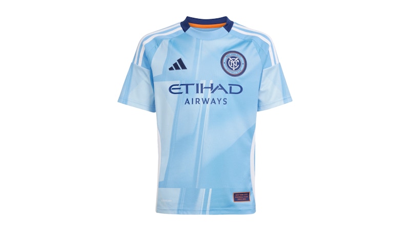 adidas New York City FC 25/26 Home Jersey Bahia Light Blue