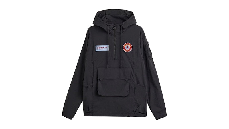 adidas Newcastle SPZL F.C. Smock Jacket Black