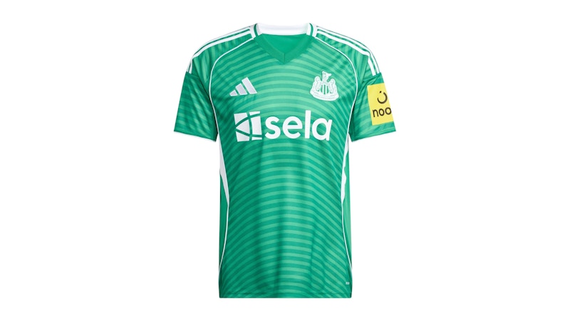 adidas Newcastle United FC 25/26 Away Jersey Team Green/White