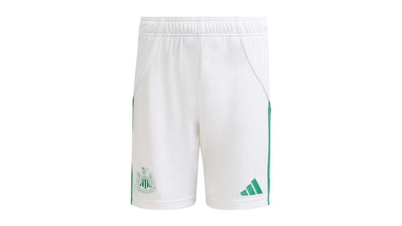 adidas Newcastle United FC 25/26 Away Shorts White/Team Green
