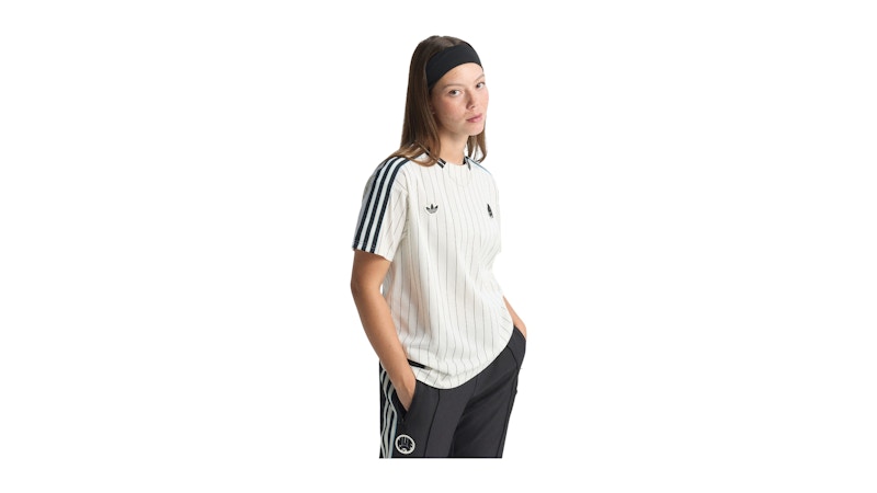 adidas Newcastle United FC Terrace Icons Jersey Off White