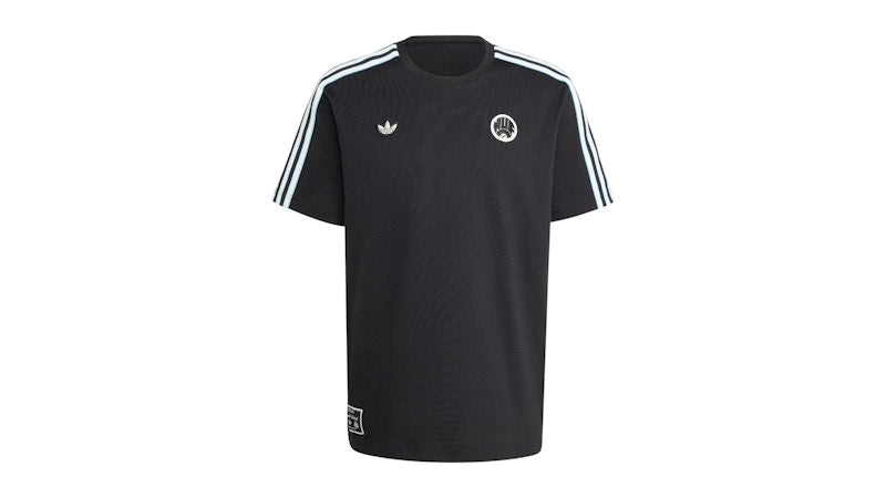 adidas Newcastle United FC Terrace Icons T-Shirt Black