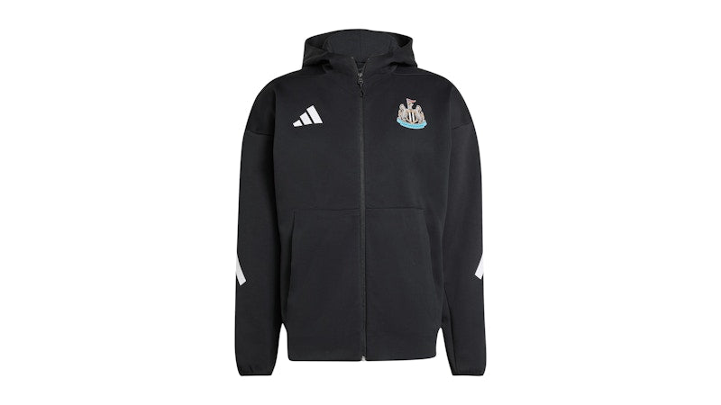 adidas Newcastle United FC Z.N.E. Anthem Jacket Black