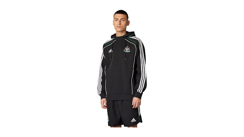 adidas Newcastle United Urban Purist Doubleknit Hoodie Black White