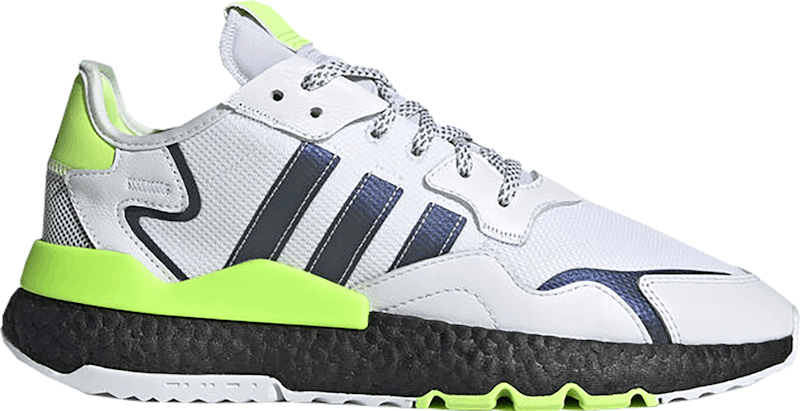 adidas Nite Jogger Cloud White Signal Green