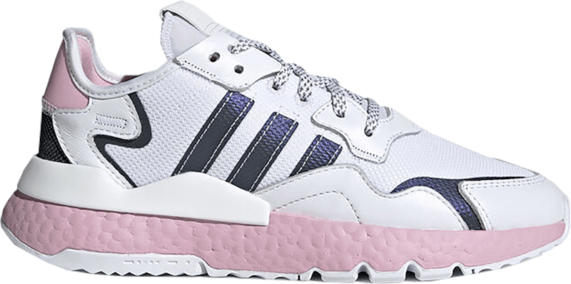 adidas Nite Jogger Cloud White True Pink (Women's)