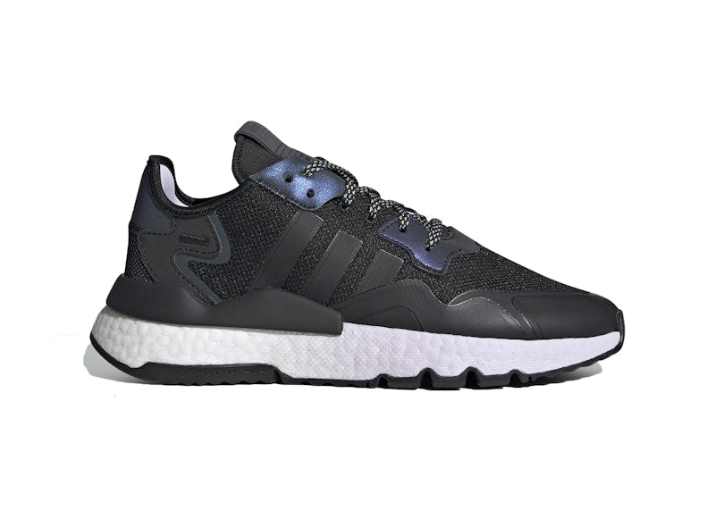 adidas Nite Jogger Core Black Purple Tint (Women's)