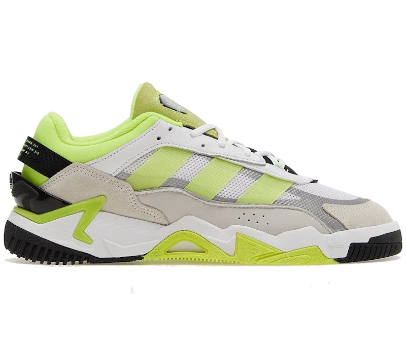adidas Niteball II White Solar Yellow