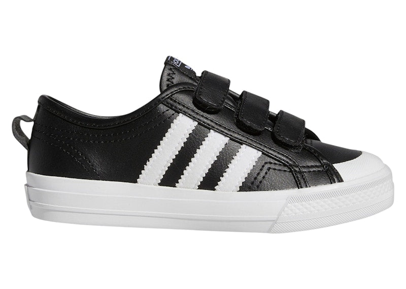 adidas Nizza Comfort Black White (PS)