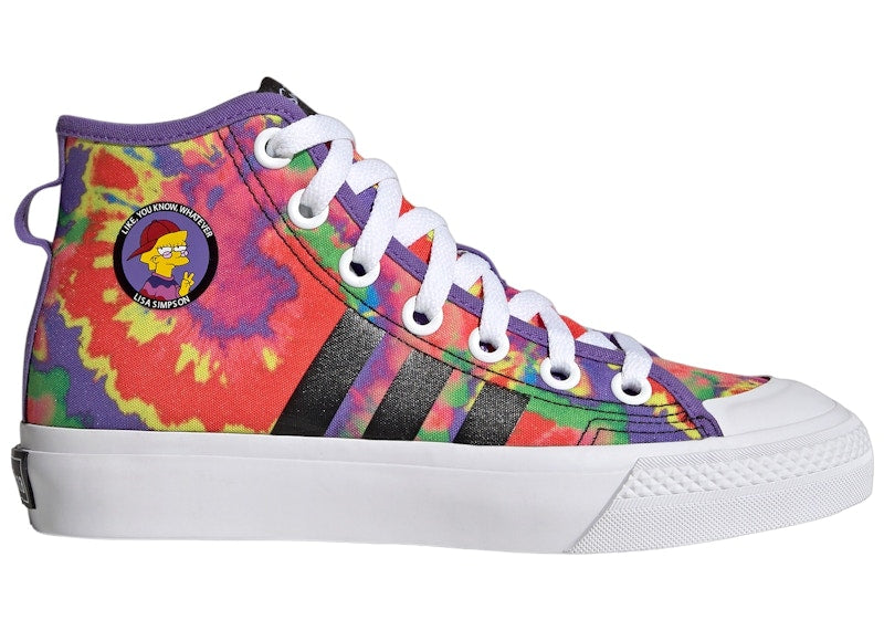 adidas Nizza Hi RF Core Black Cloud White (GS)