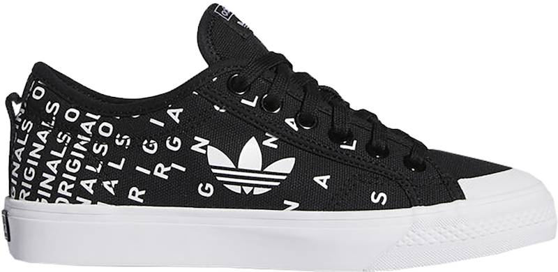 adidas Nizza Trefoil Core Black (Women's)