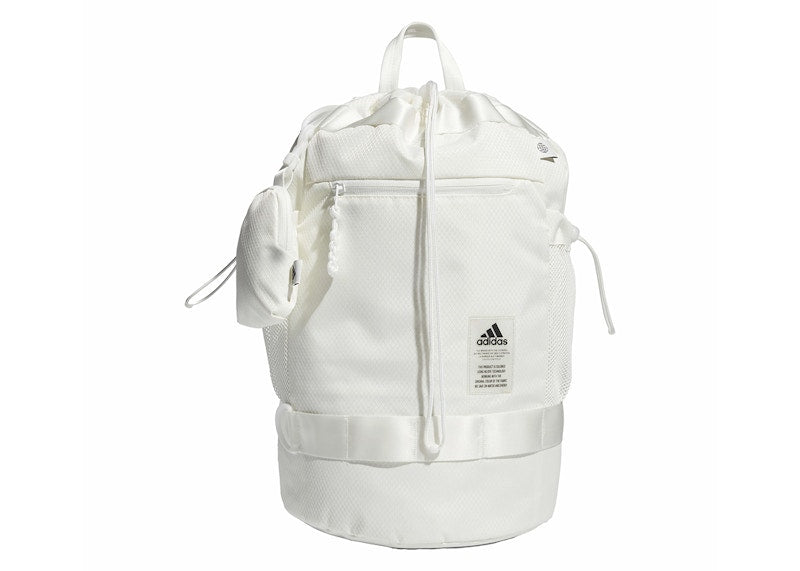 adidas Non-Dyed Bucket Backpack White