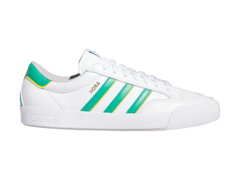 adidas Nora Cloud White Court Green Yellow