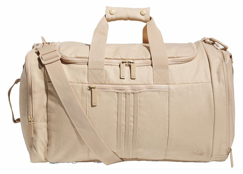 adidas Originals Canvas Duffel Bag Magic Beige