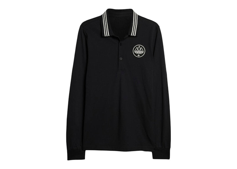 adidas Originals Spezial Chetcuti Long Sleeve Polo Black