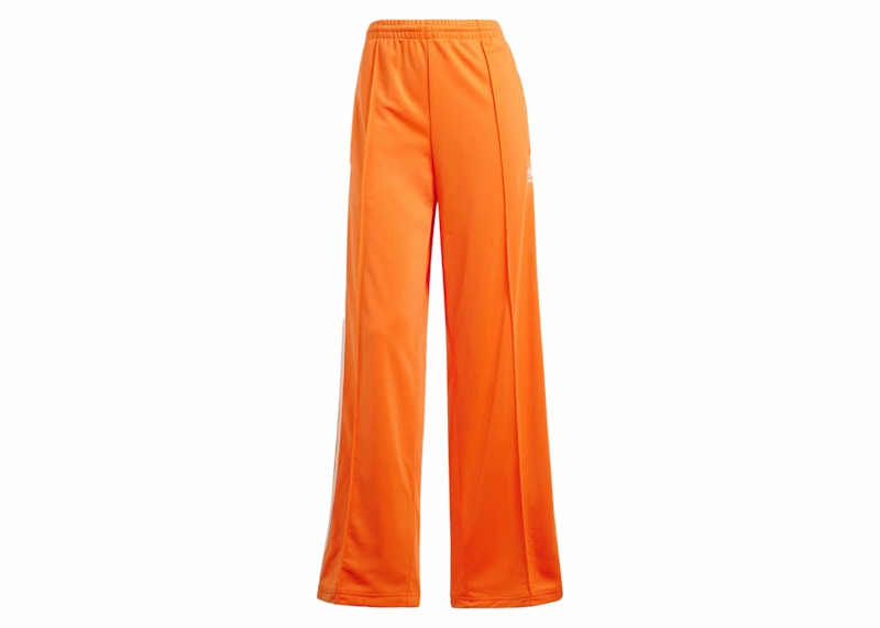 adidas Originals Women's Firebird Loose Track Pants Orange
