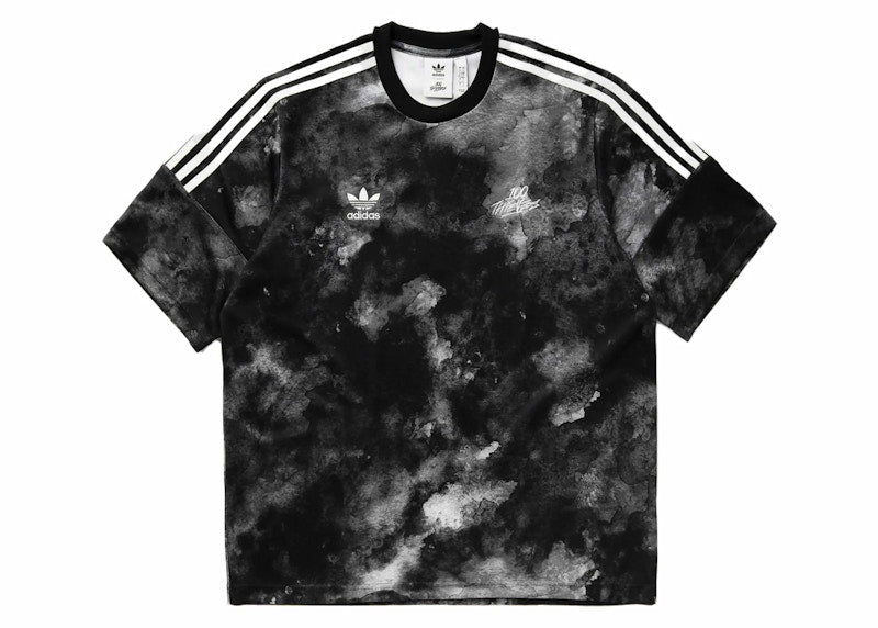 adidas Originals x 100 Thieves Print Jersey Black