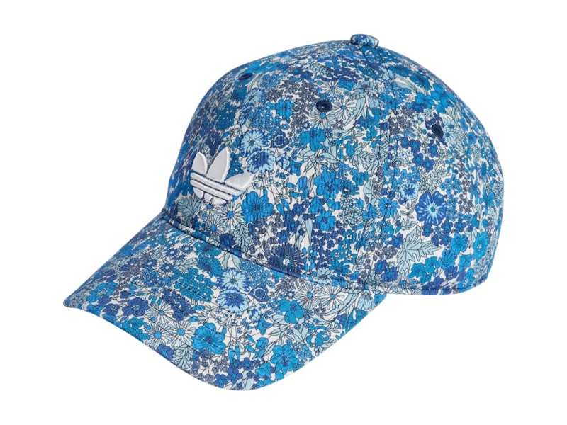 adidas Originals x Liberty London Baseball Hat Core White/Royal Blue