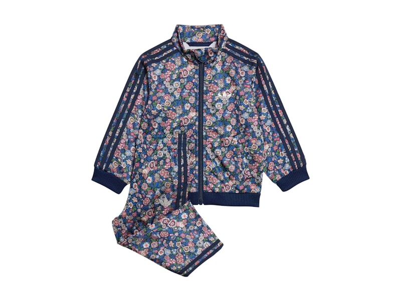 adidas Originals x Liberty London Kids Firebird Tracksuit Night Indigo/Multicolor