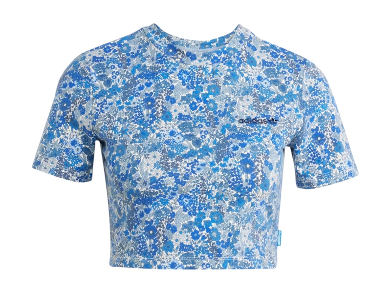 adidas Originals x Liberty London Tonal Baby Tee Multicolor/Chalk White/Ambient Sky/Night Indigo
