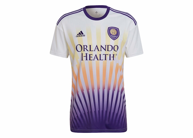 adidas Orlando City 22/23 Away Jersey White/Regal Purple