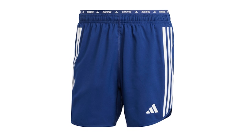 adidas Own The Run 3-Stripes Shorts Dark Blue