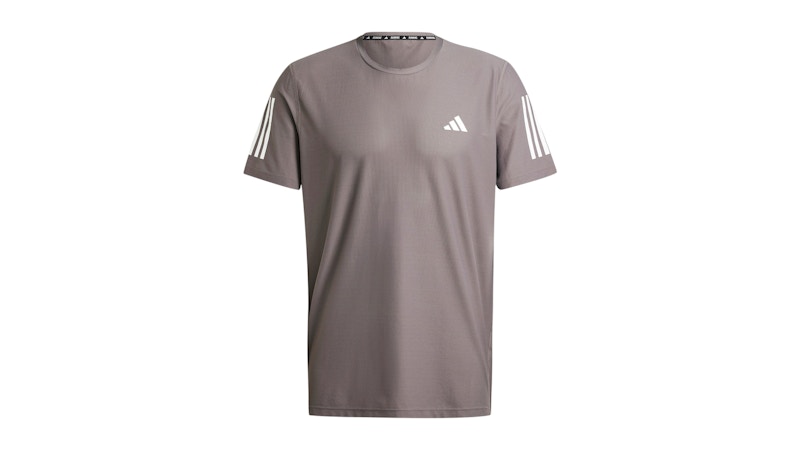 adidas Own The Run T-Shirt Charcoal