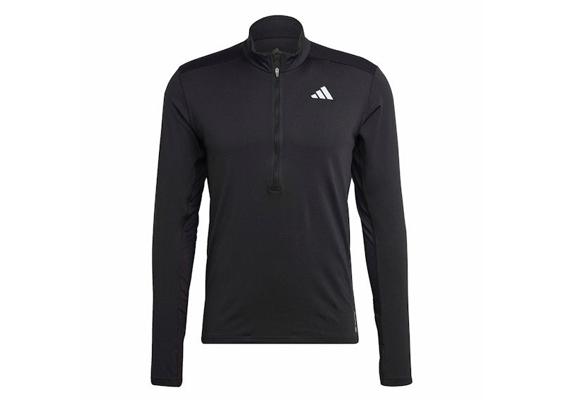 adidas Own the Run 1/2-Zip Tee Black