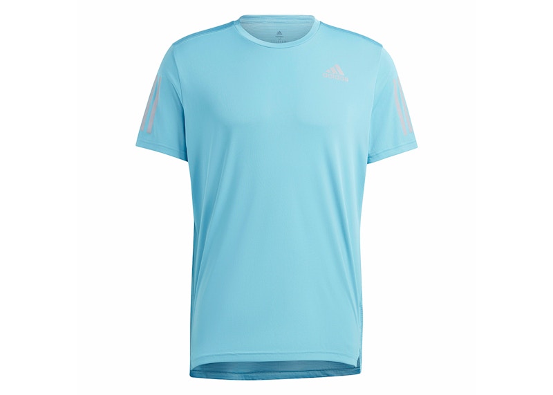 adidas Own the Run Tee Preloved Blue/Reflective Silver