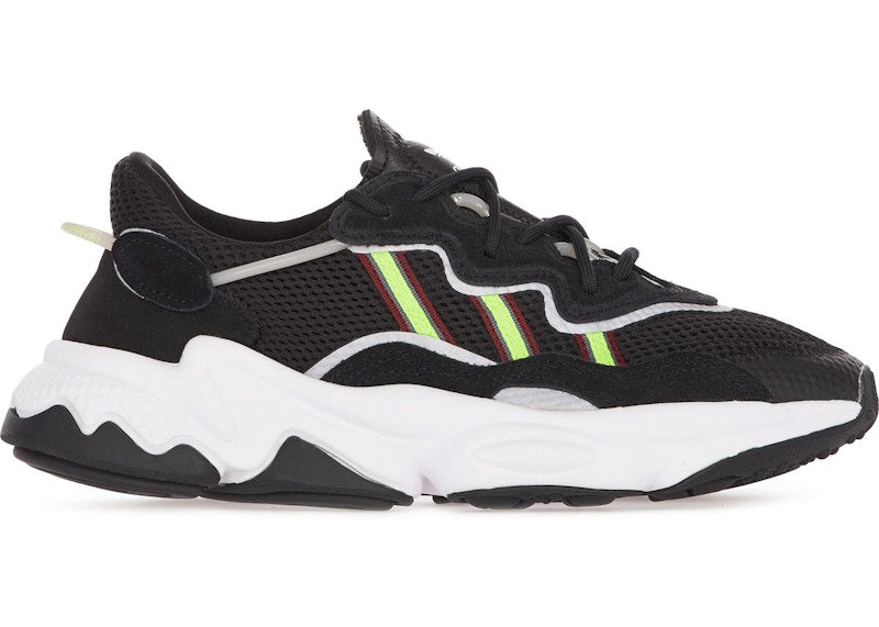adidas Ozweego Black Solar Green (Women's)