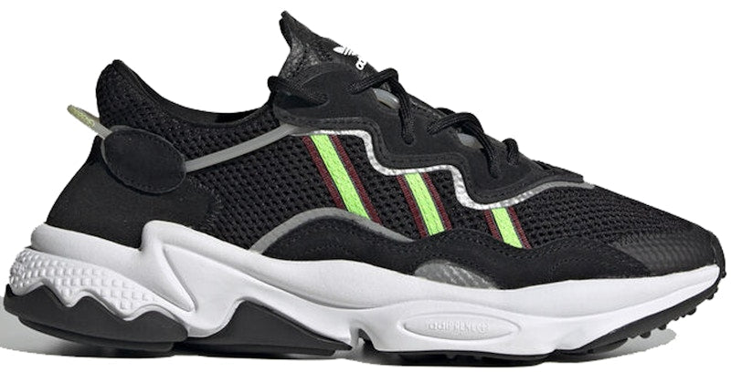 adidas Ozweego Core Black Solar Green (Women's)