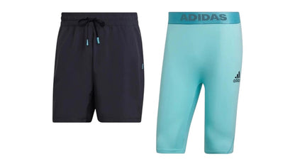 adidas Paris 2N1 7 Inch Shorts Black
