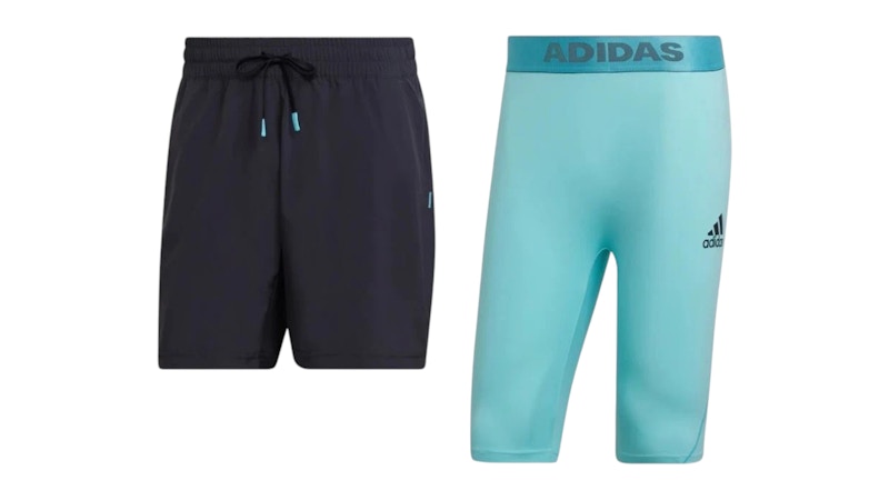 adidas Paris 2N1 7 Inch Shorts Black