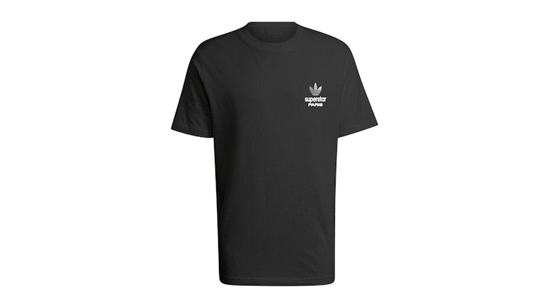 adidas Paris Superstar Graphic T-Shirt Black