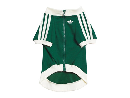 adidas Pet Classic Knit Zipper Jacket Forest Green/Cream
