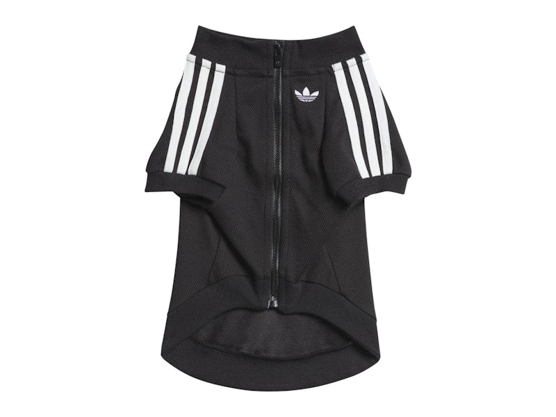 adidas Pet Classic Retro Waffle Sports Thin Jacket Black/White