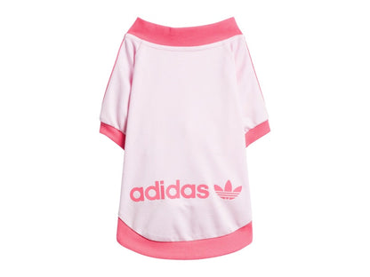 adidas Pet Classic Retro Waffle Sports Thin Jacket Clear Powder Pink/Natural Powder