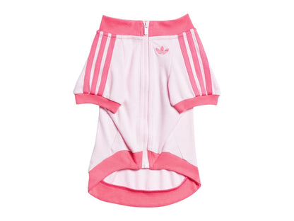 adidas Pet Classic Retro Waffle Sports Thin Jacket Clear Powder Pink/Natural Powder