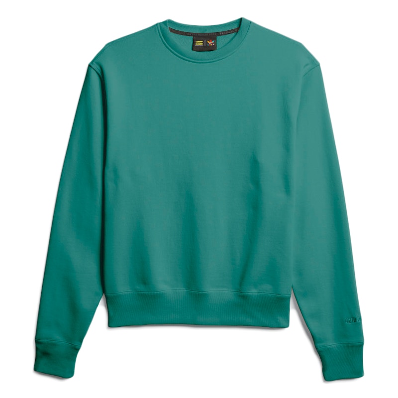 adidas Pharrell Williams Basics Crewneck Sweatshirt True Green
