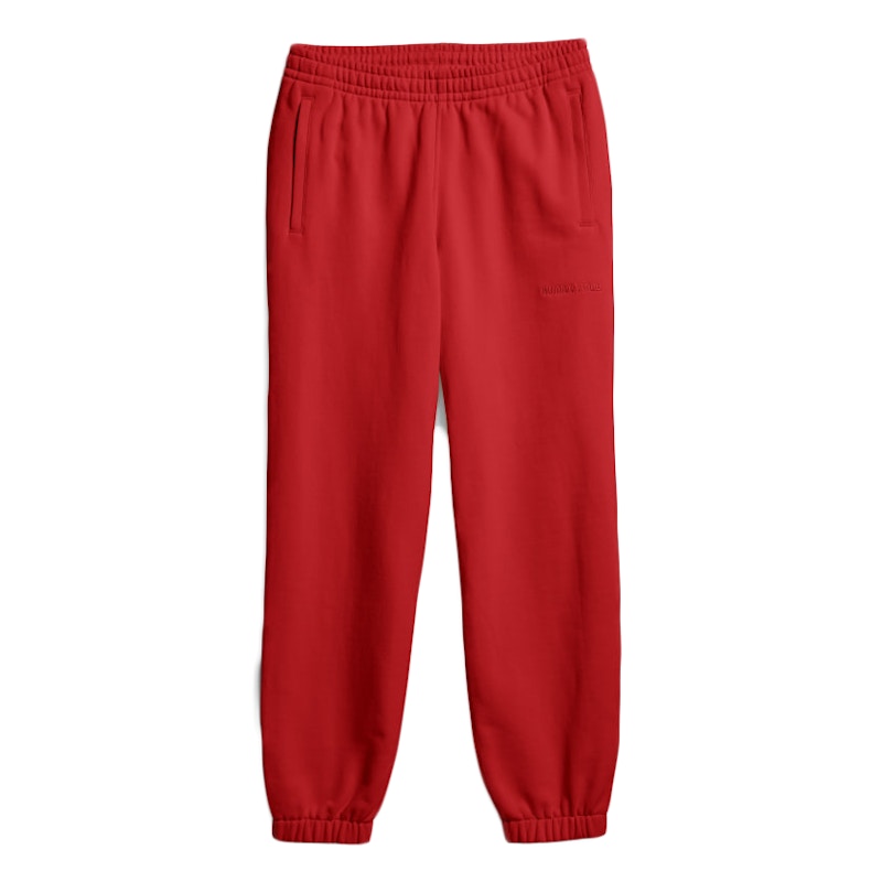 adidas Pharrell Williams Basics Sweat Pants Active Red