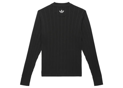 adidas Pharrell Williams Knit Long Sleeve Jersey (Gender Neutral) Black