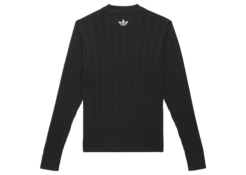 adidas Pharrell Williams Knit Long Sleeve Jersey (Gender Neutral) Black
