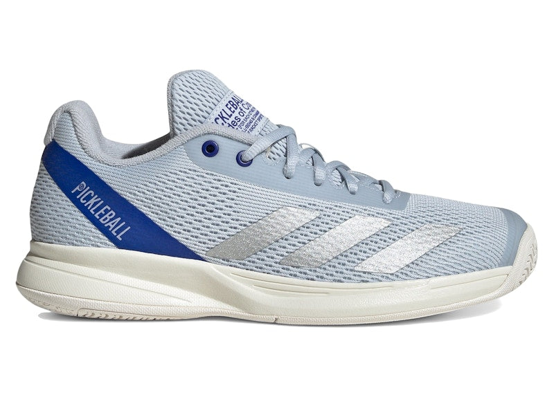 adidas Pickleball Halo Blue Silver Metallic Lucid Blue (Women's)