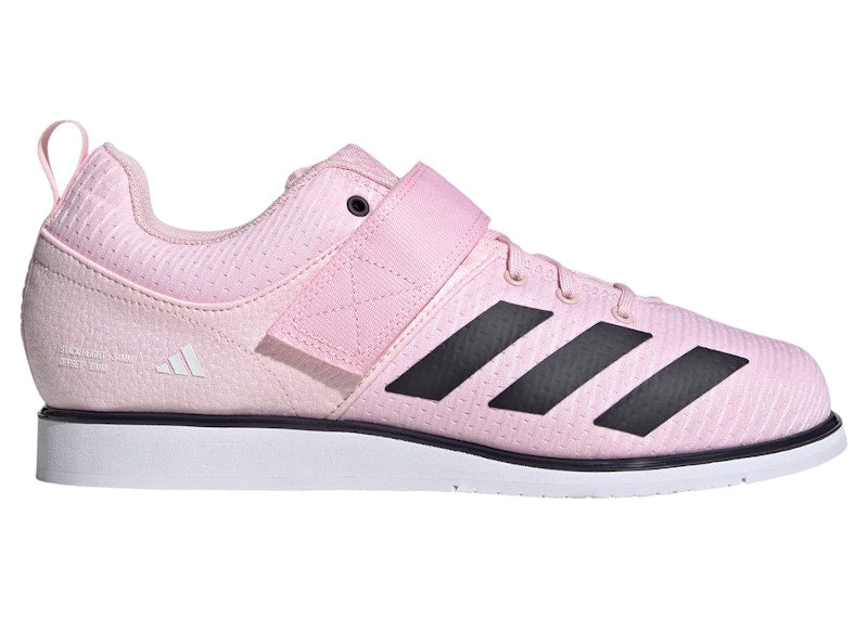 adidas Powerlift 5 Clear Pink Carbon Cloud White
