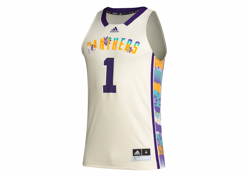 adidas Prairie View A&M Hbe Jersey Cream White/Team College Purple/Team College Gold