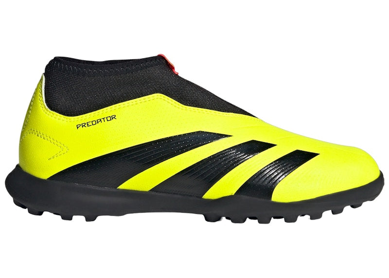 adidas Predator 24 League Laceless Turf Team Solar Yellow Core Black Solar Red (GS)