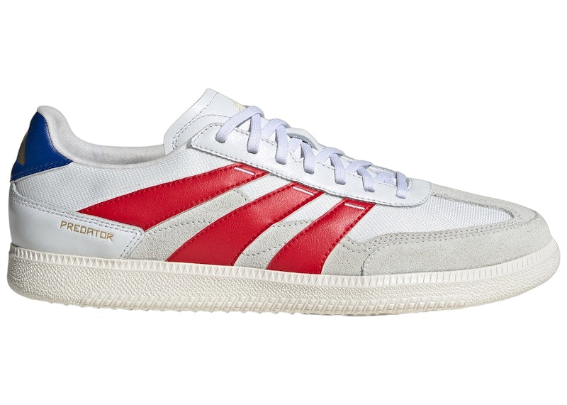 adidas Predator 24 League Low Freestyle Cloud White Better Scarlet Royal Blue