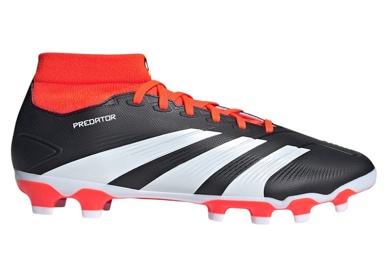 adidas Predator 24 League Sock MG Core Black Cloud White Solar Red